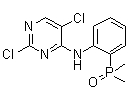 2,5-Dichloro-N-[2-(dimethylphosphinyl)phenyl]-4-pyrimidinamine