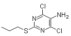 4,6-Dichloro-2-(propylthio)pyrimidin-5-amine