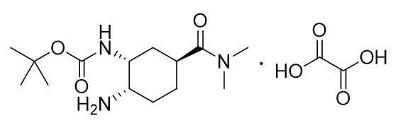 [(1R,2S,5S)-2-氨基-5-(二甲基氨基甲?；?環己基]氨基甲酸叔丁酯草酸鹽