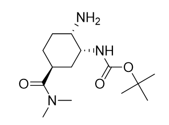 tert-Butyl [(1R,2S,5S)-2-amino-5-[(dimethylamino)carbonyl]cyclohexyl]carbamate