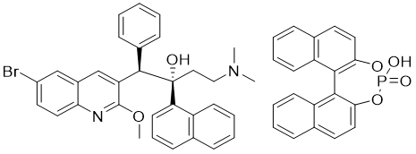 (3S,4R)-4-(6-溴-2-甲氧基喹啉-3-基)-3-羥基-N,N-二甲基-3-(萘-1-基)